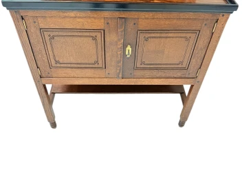 Arts & Crafts Cupboard by Jac. van den Bosch for 't Binnenhuis, 1900s